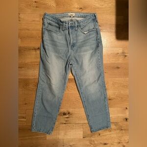Madewell Women's Straight Leg Jeans - Light Blue